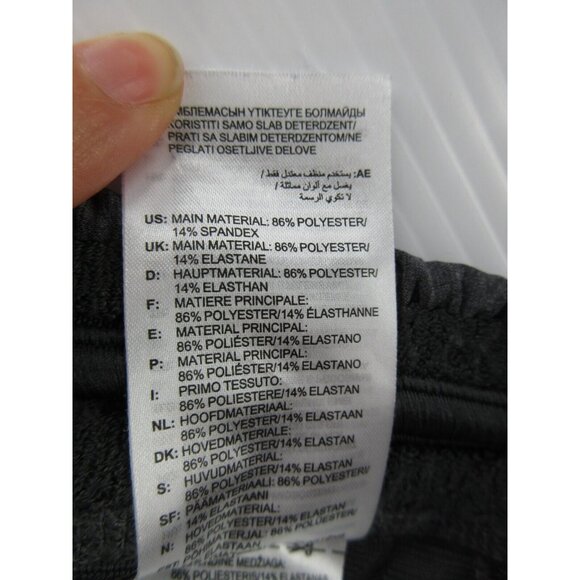 Adidas Pants Small Aeroready Joggers Drawstring Tapered Logo Gym Run - Picture 10 of 11